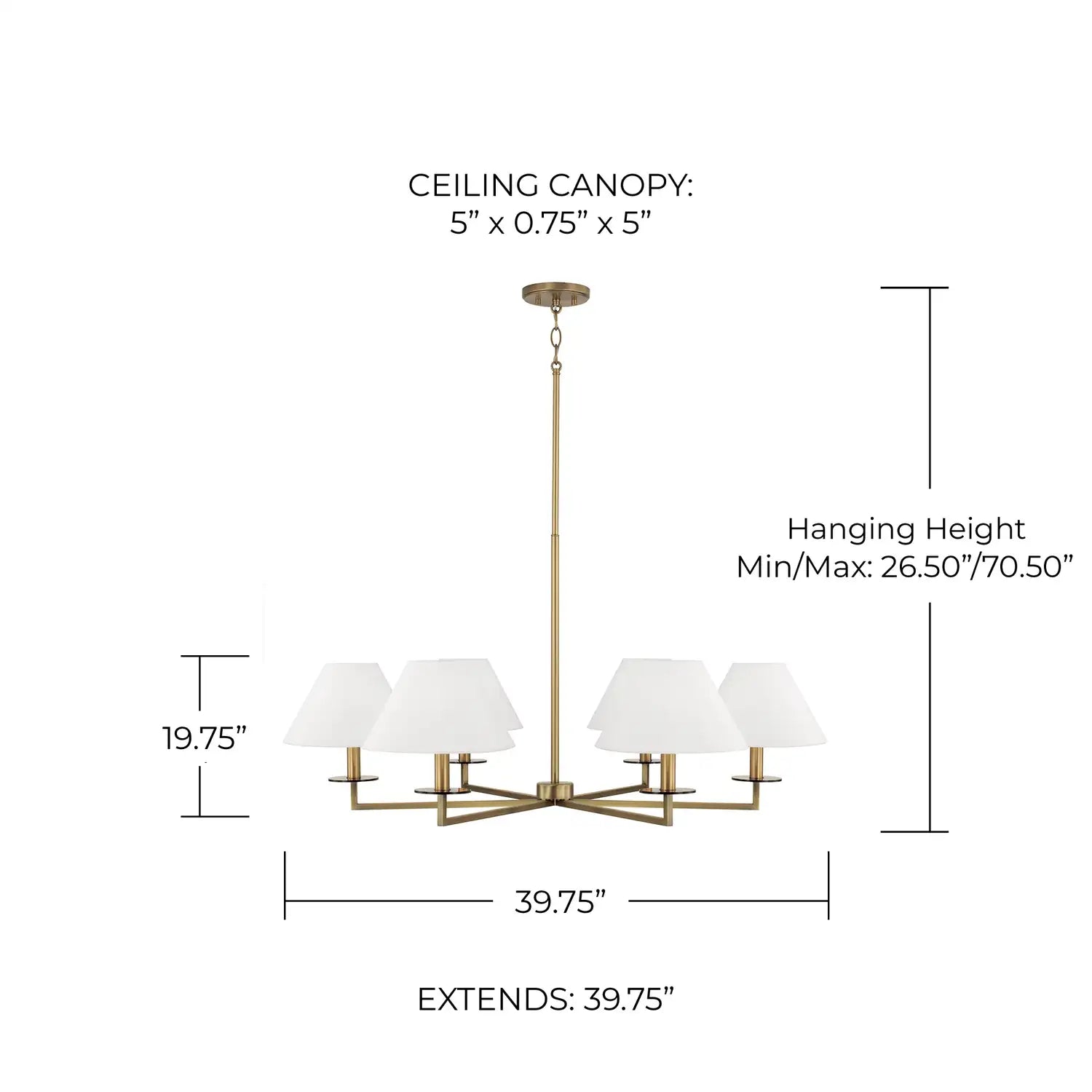 CAPITAL LIGHTING, GILDA CHANDELIER, CHANDELIER LIGHT
