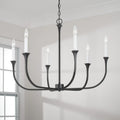 CAPITAL LIGHTING, DECKLAN CHANDELIER, CHANDELIER LIGHT