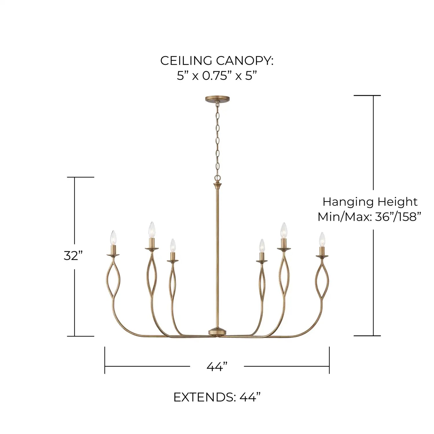 CAPITAL LIGHTING, COHEN CHANDELIER, CHANDELIER LIGHT