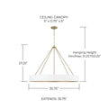 CAPITAL LIGHTING, WELLER CHANDELIER, CHANDELIER LIGHT