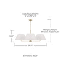 CAPITAL LIGHTING, PARSON CHANDELIER, CHANDELIER LIGHT