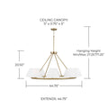 CAPITAL LIGHTING, PARSON CHANDELIER, CHANDELIER LIGHT