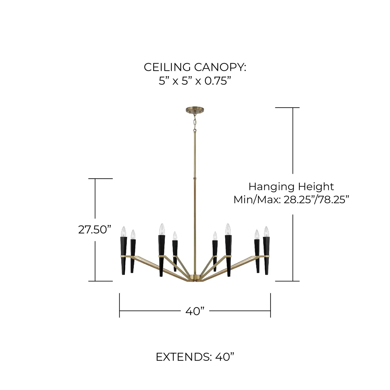 CAPITAL LIGHTING, ENZO CHANDELIER, CHANDELIER LIGHT
