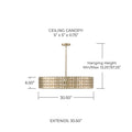 CAPITAL LIGHTING, ELIANA CHANDELIER, CHANDELIER LIGHT