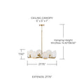 CAPITAL LIGHTING, ORIYA CHANDELIER, CHANDELIER LIGHT