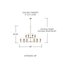 CAPITAL LIGHTING, NOLA CHANDELIER, CHANDELIER LIGHT
