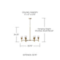 CAPITAL LIGHTING, NOLA CHANDELIER, CHANDELIER LIGHT