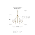 CAPITAL LIGHTING, JOSS CHANDELIER, CHANDELIER LIGHT
