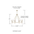CAPITAL LIGHTING, JOSS CHANDELIER, CHANDELIER LIGHT