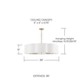 CAPITAL LIGHTING, SABINE CHANDELIER, CHANDELIER LIGHT