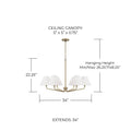 CAPITAL LIGHTING, CHADWICK CHANDELIER, CHANDELIER LIGHT