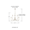 CAPITAL LIGHTING, MARLEY CHANDELIER, CHANDELIER LIGHT