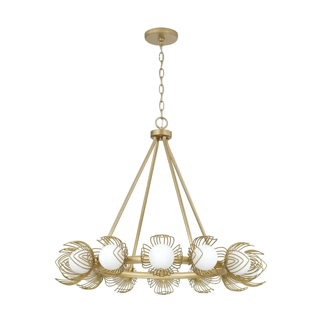 CAPITAL LIGHTING, FLORA CHANDELIER, CHANDELIER LIGHT