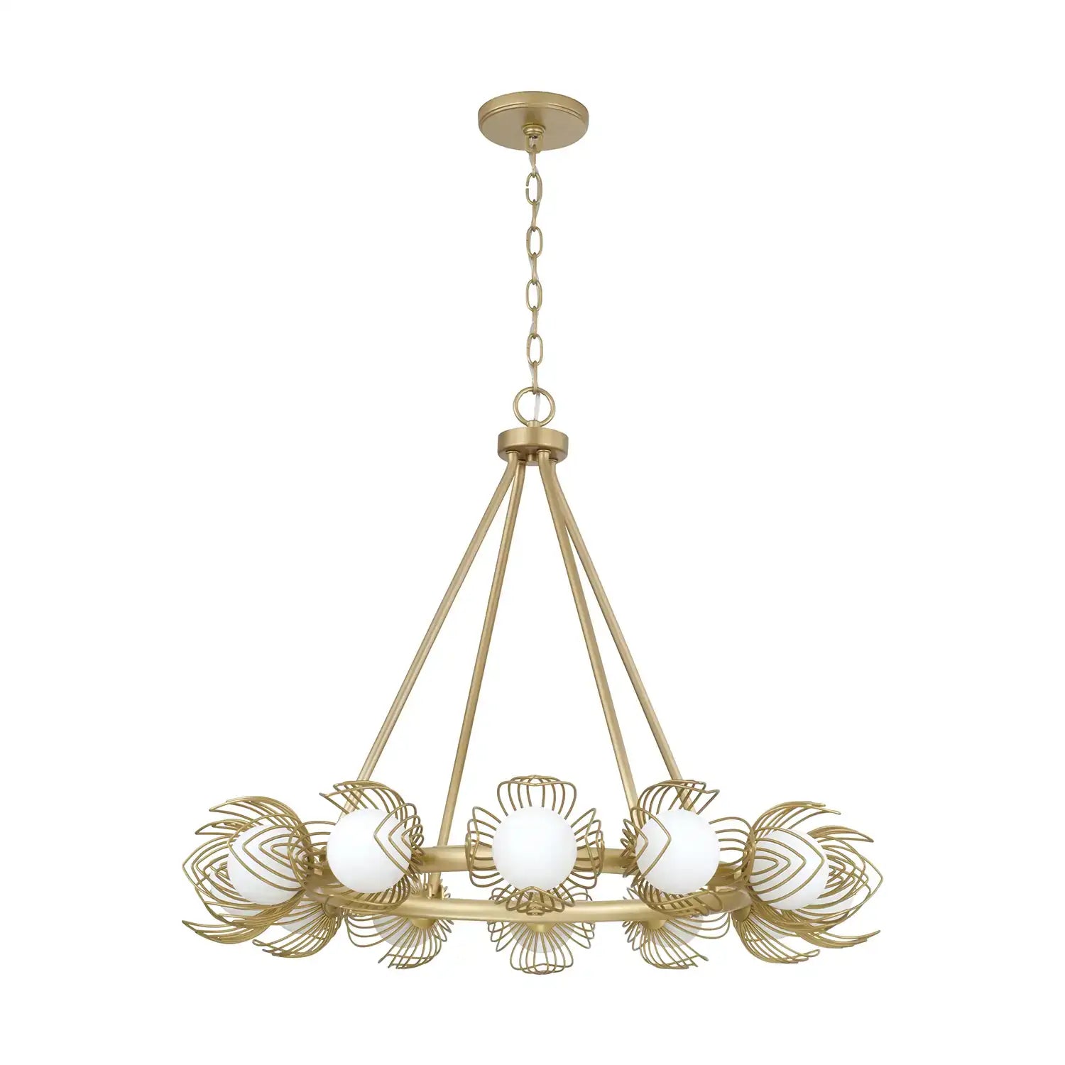 CAPITAL LIGHTING, FLORA CHANDELIER, CHANDELIER LIGHT