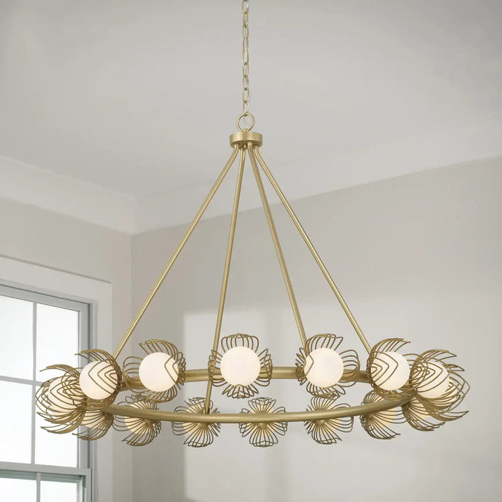 CAPITAL LIGHTING, FLORA CHANDELIER, CHANDELIER LIGHT