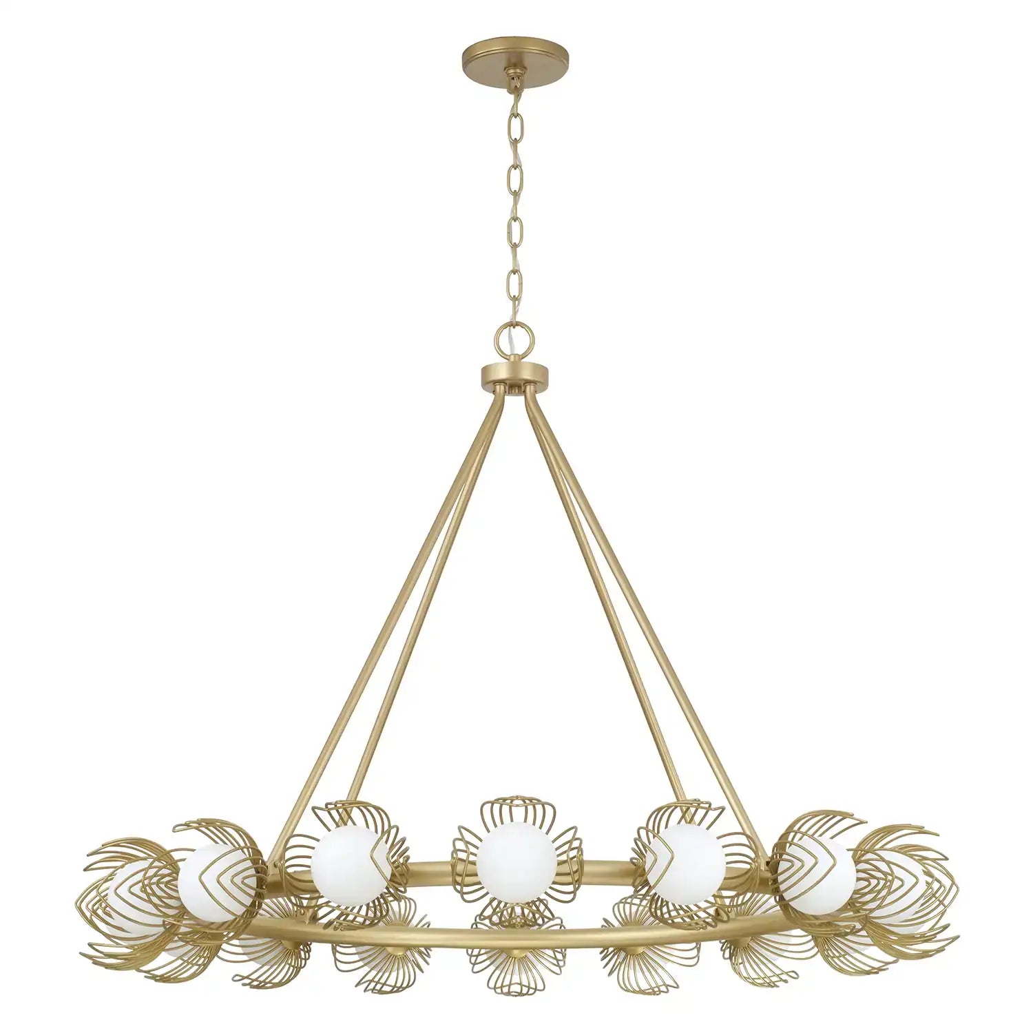 CAPITAL LIGHTING, FLORA CHANDELIER, CHANDELIER LIGHT