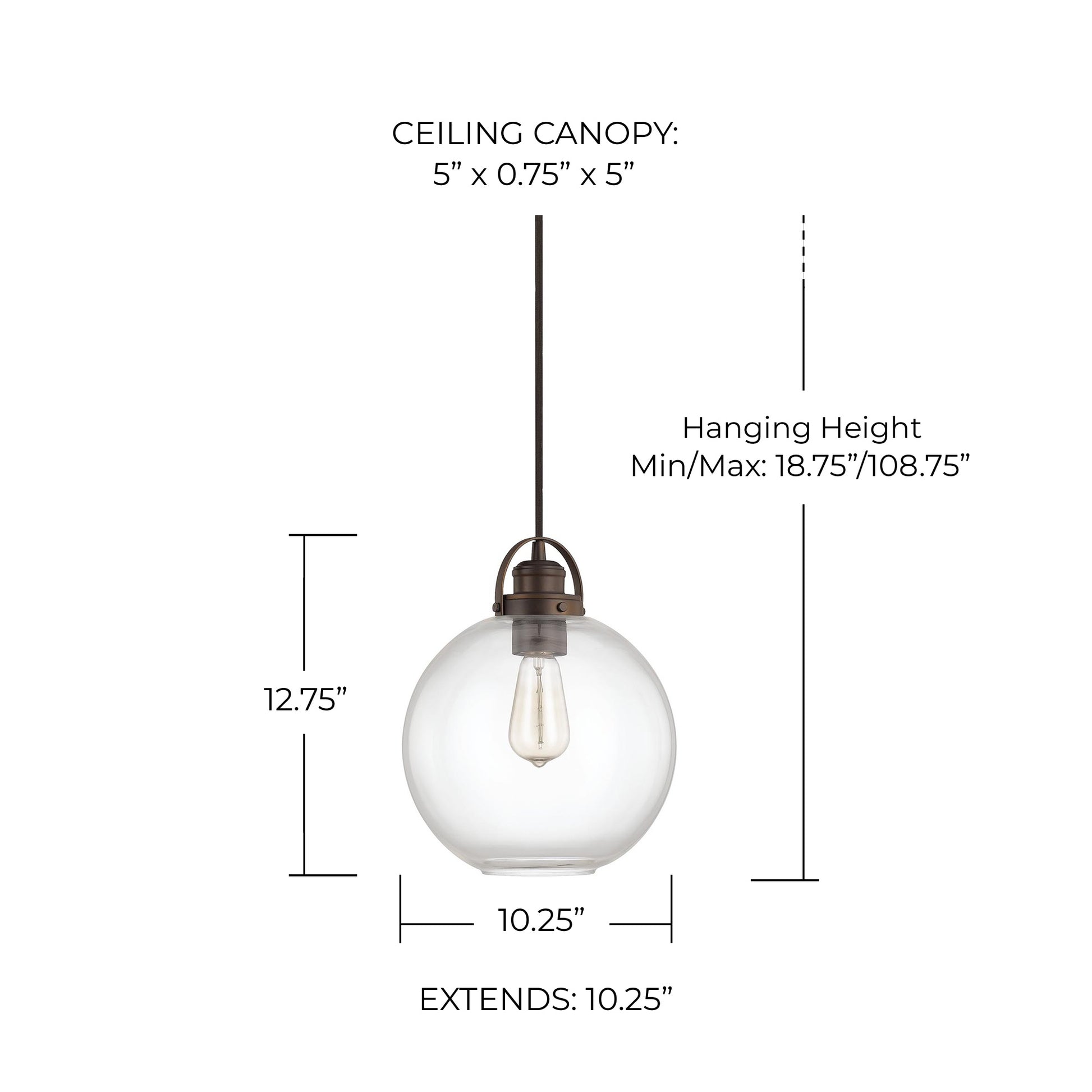CAPITAL LIGHTING, DEAN PENDANT, PENDANT LIGHT