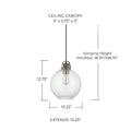 CAPITAL LIGHTING, DEAN PENDANT, PENDANT LIGHT