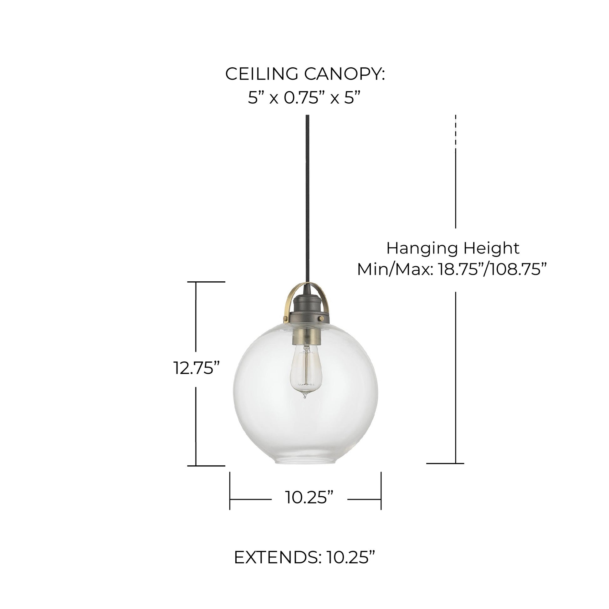 CAPITAL LIGHTING, DEAN PENDANT, PENDANT LIGHT