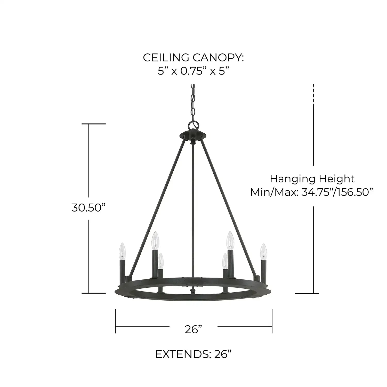CAPITAL LIGHTING, PEARSON CHANDELIER, CHANDELIER LIGHT