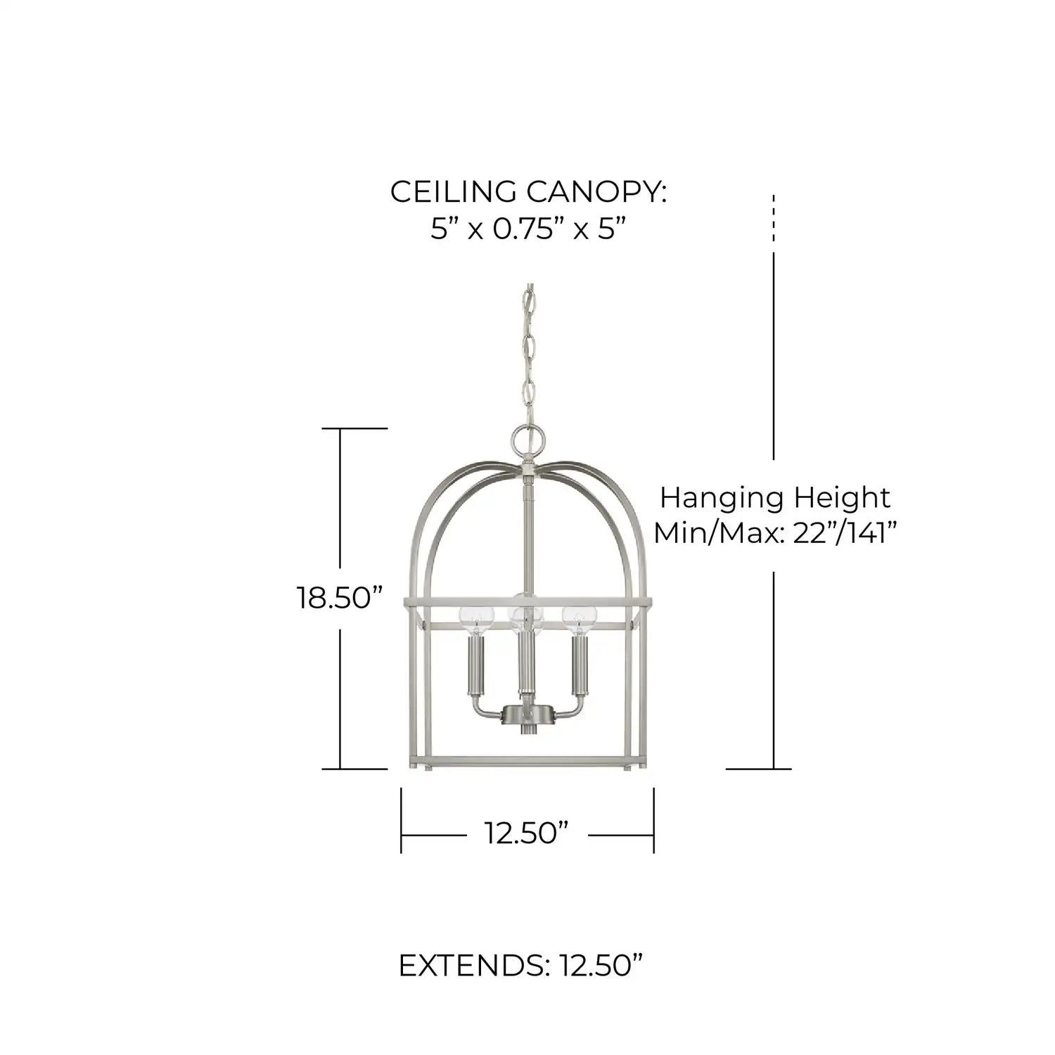 CAPITAL LIGHTING, AUBREY FOYER, PENDANT LIGHT
