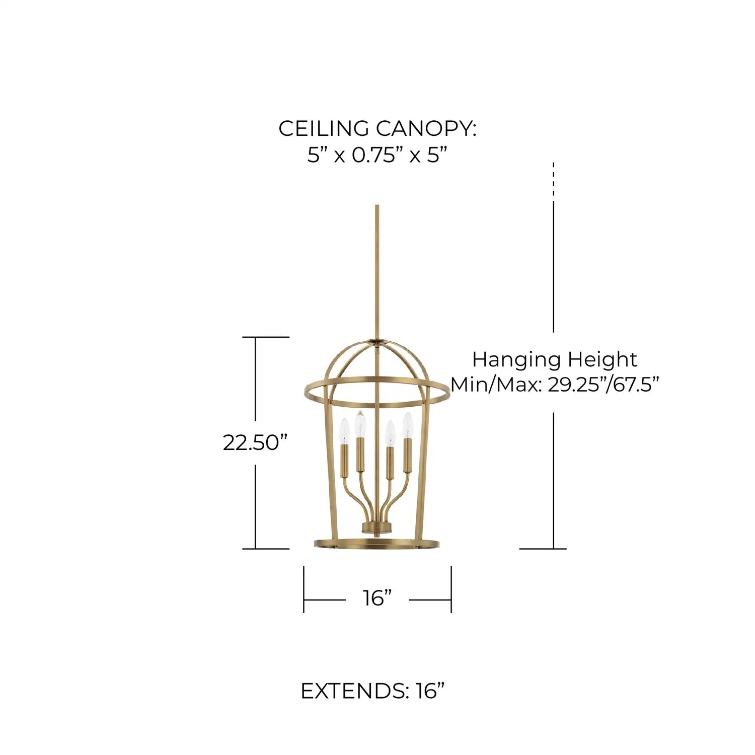 CAPITAL LIGHTING, GREYSON FOYER, PENDANT LIGHT