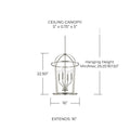 CAPITAL LIGHTING, GREYSON FOYER, PENDANT LIGHT