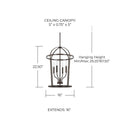 CAPITAL LIGHTING, GREYSON FOYER, PENDANT LIGHT