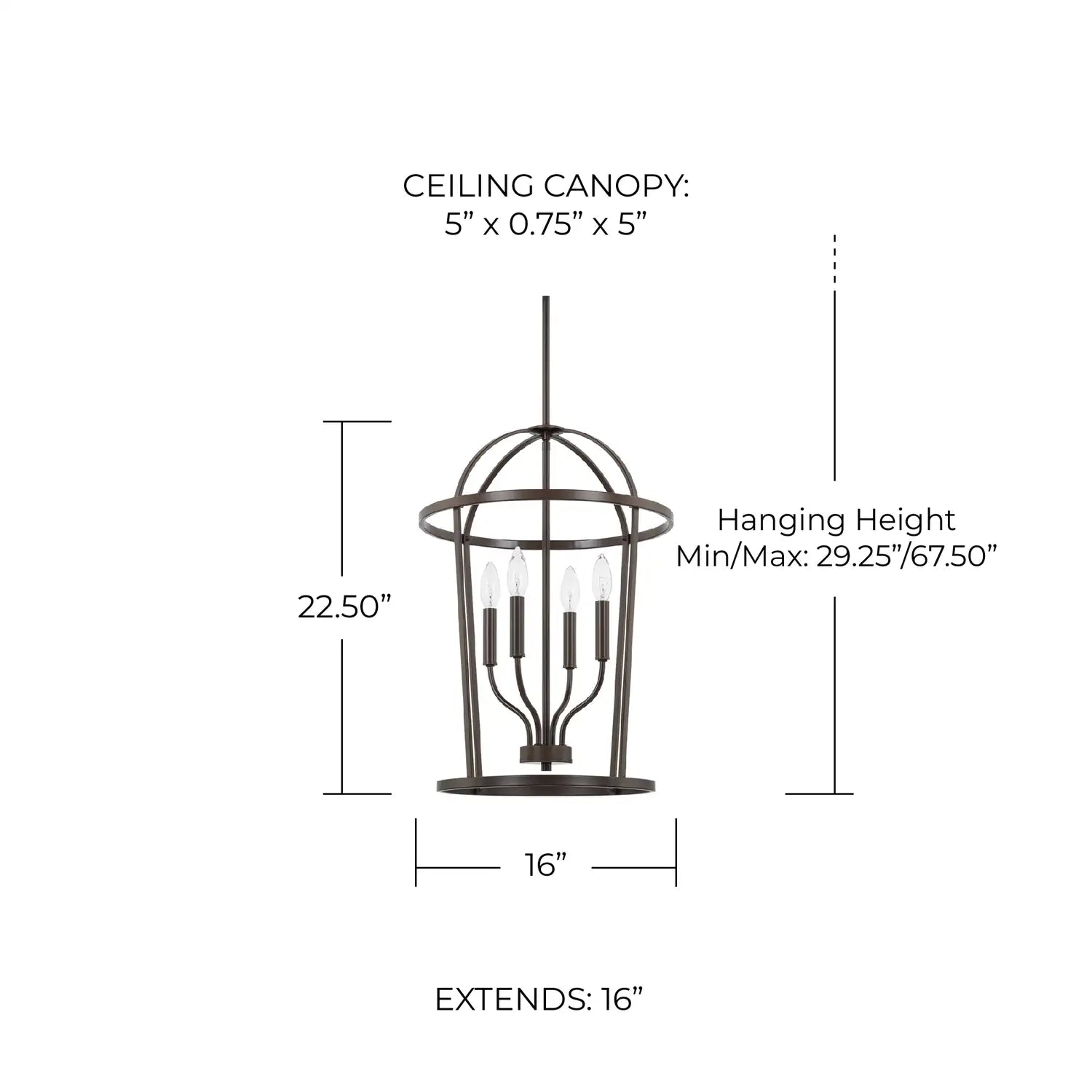 CAPITAL LIGHTING, GREYSON FOYER, PENDANT LIGHT