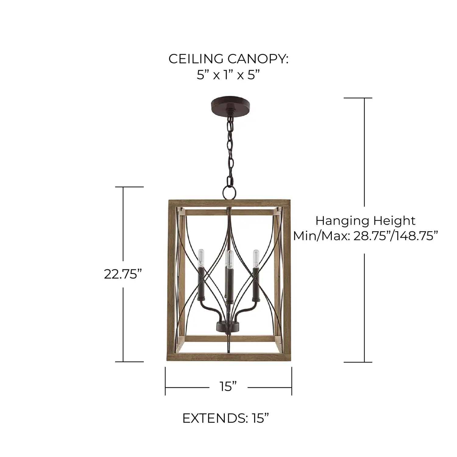 CAPITAL LIGHTING, TYBEE FOYER, PENDANT LIGHT