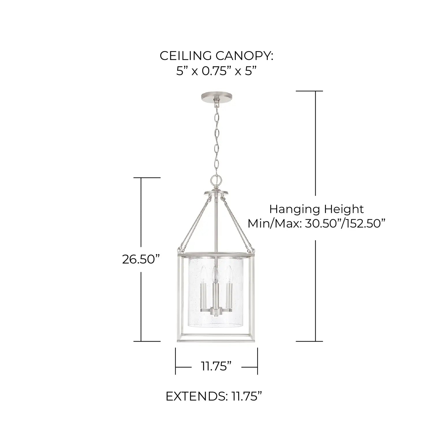 CAPITAL LIGHTING, COOPER PENDANT, PENDANT LIGHT