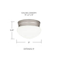 CAPITAL LIGHTING, SCOTT FLUSH MOUNT, FLUSH MOUNT CEILING LIGHTS
