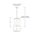 CAPITAL LIGHTING, THEA FOYER, PENDANT LIGHT