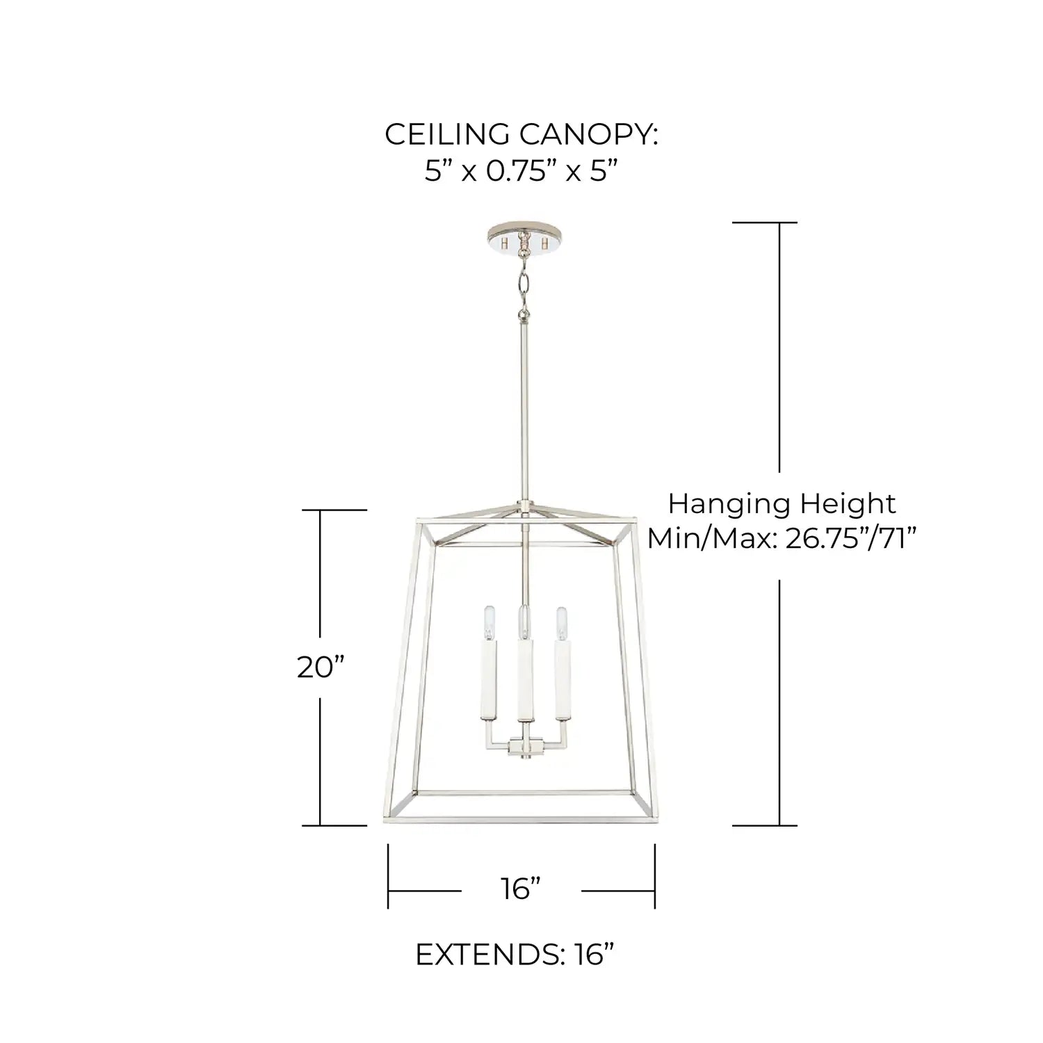 CAPITAL LIGHTING, THEA FOYER, PENDANT LIGHT