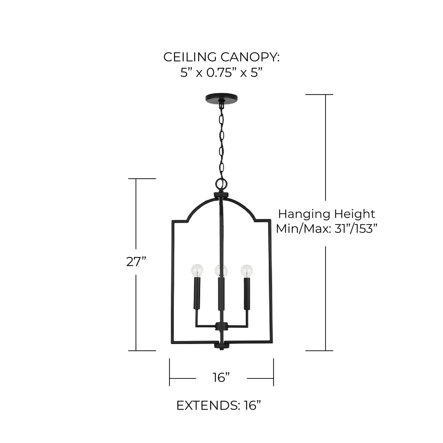 CAPITAL LIGHTING, CARTER FOYER, PENDANT LIGHT