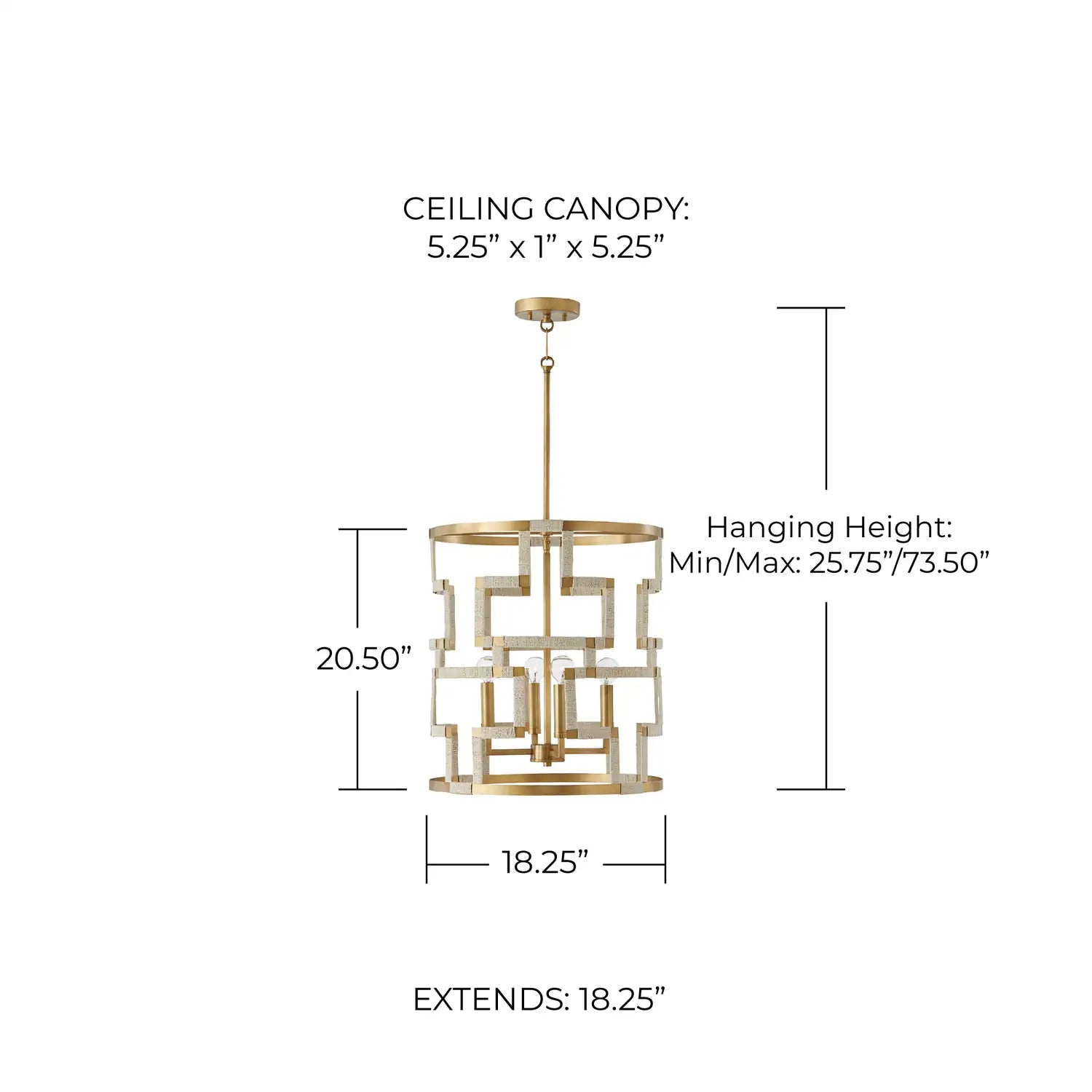 CAPITAL LIGHTING, HALA FOYER, PENDANT LIGHT