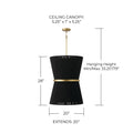 CAPITAL LIGHTING, CECILIA FOYER, PENDANT LIGHT