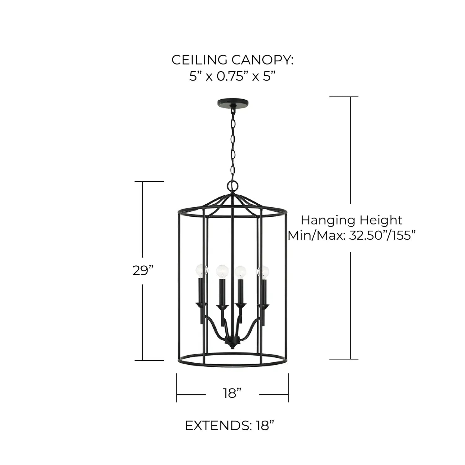 CAPITAL LIGHTING, PEYTON FOYER, PENDANT LIGHT