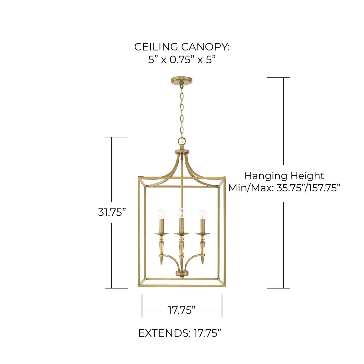 CAPITAL LIGHTING, ABBIE FOYER, PENDANT LIGHT