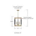 CAPITAL LIGHTING, BLEEKER FOYER, PENDANT LIGHT