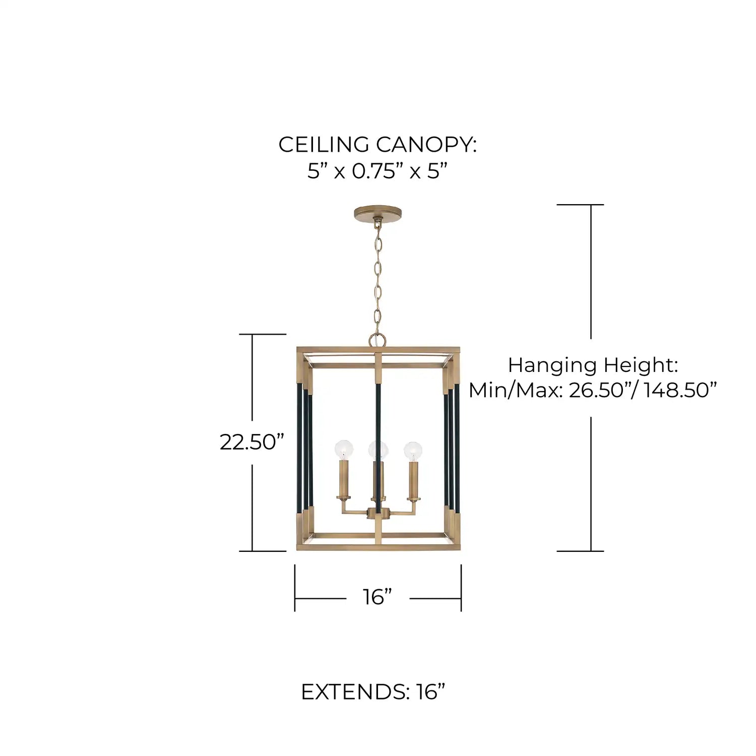 CAPITAL LIGHTING, BLEEKER FOYER, PENDANT LIGHT
