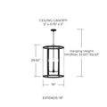 CAPITAL LIGHTING, BRENNEN FOYER, PENDANT LIGHT