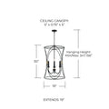 CAPITAL LIGHTING, AMARA FOYER, PENDANT LIGHT