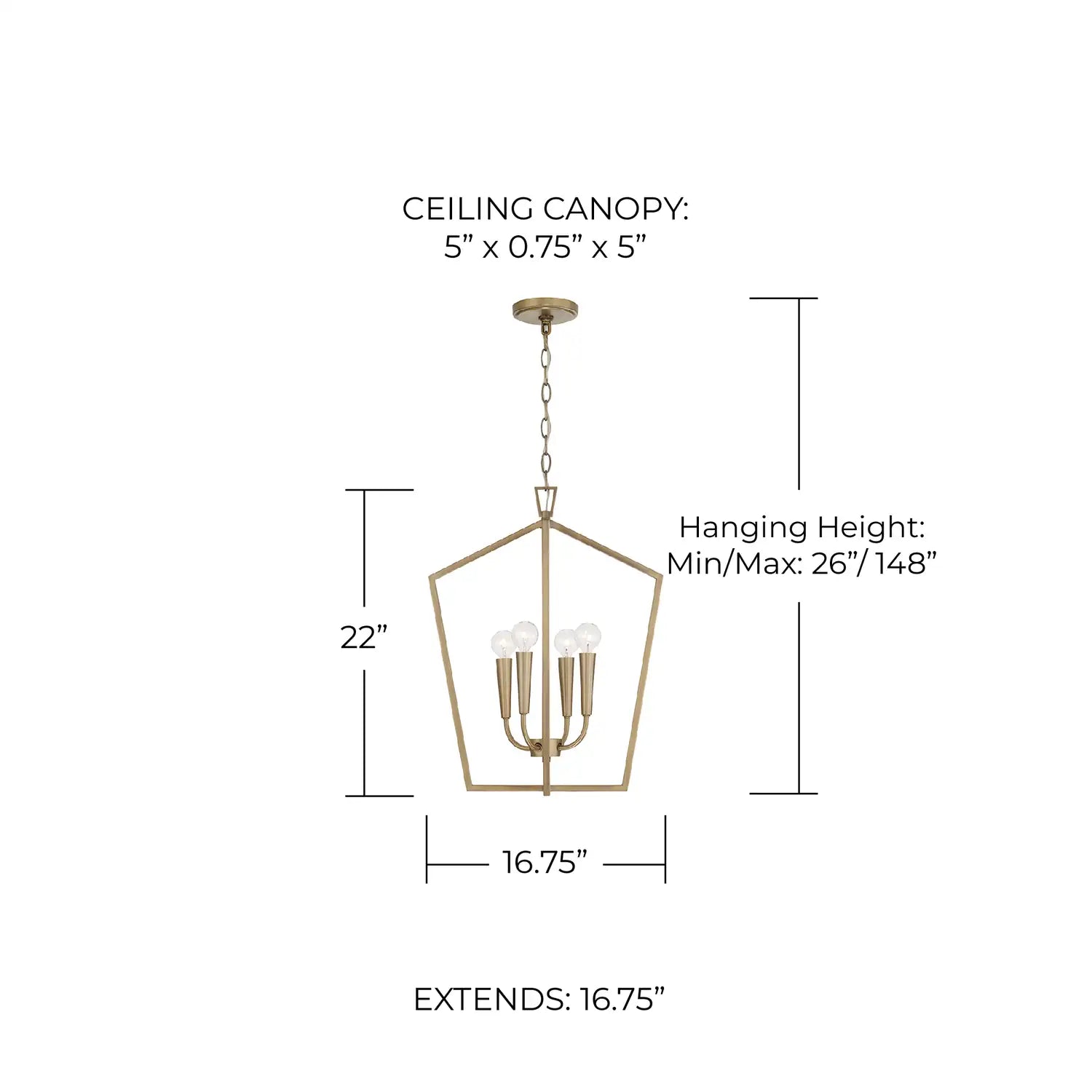 CAPITAL LIGHTING, HOLDEN FOYER, PENDANT LIGHT