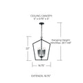 CAPITAL LIGHTING, HOLDEN FOYER, PENDANT LIGHT