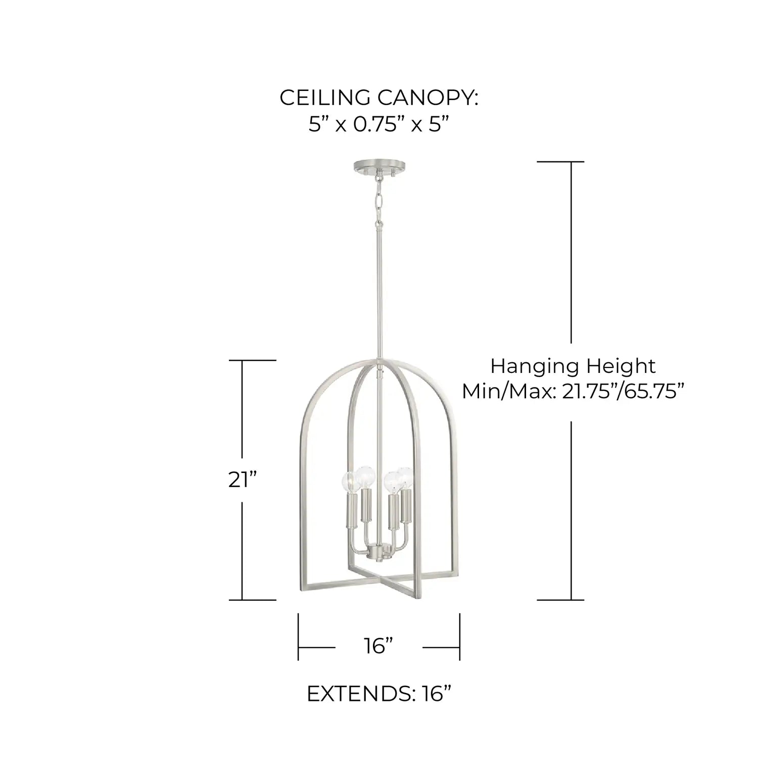 CAPITAL LIGHTING, LAWSON FOYER, PENDANT LIGHT
