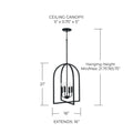 HOMEPLACE LIGHTING, LAWSON FOYER, PENDANT LIGHT