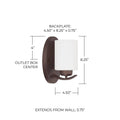 CAPITAL LIGHTING, DIXON SCONCE, WALL SCONCES