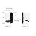 CAPITAL LIGHTING, DIXON SCONCE, WALL SCONCES