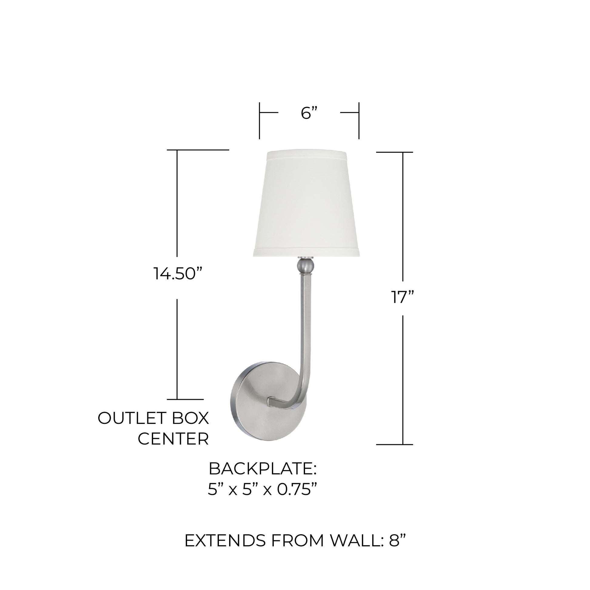 CAPITAL LIGHTING, DAWSON SCONCE, WALL SCONCES